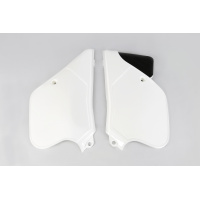 Fiancatine Laterali bianco per Ktm MX 125 (1990-92) - PLASTICHE REPLICA - KT03006-047 - Ufo Plast