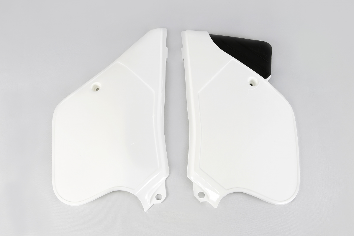 Fiancatine Laterali bianco per Ktm MX 125 (1990-92) - PLASTICHE REPLICA - KT03006-047 - Ufo Plast