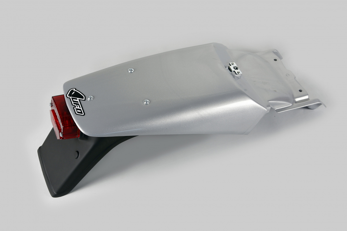 Rear Fender silver for Ktm EXC 400 (1993-97) - EXC 620 (1993-97) - REPLICA PLASTICS - KT03049-340 - Ufo Plast