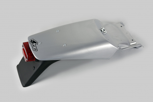 Parafango posteriore / Con portatarga - argento - Ktm - PLASTICHE REPLICA - KT03049-340 - UFO Plast