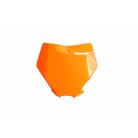 Portanumero Anteriore arancio fluoro per Ktm SX 250/XC 250 - SX 125/XC 125 - SX 150 - SX-F 350/XCF 350 - SX-F 450/XCF 450 - ....