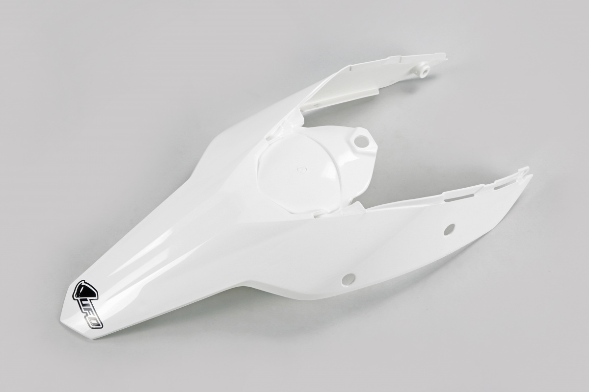 Parafango Posteriore bianco per Ktm EXC 125/XC W125 - EXC 250/XC W250 - EXC-F 250/XCF W250 - EXC 300/XC W300 - EXC-F 350/XCF....