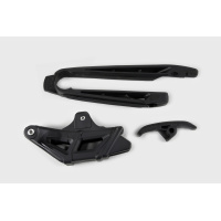 Kit Cruna Catena + Fascia Forcella nero per Ktm EXC 125/XC W125 - EXC 200 - EXC 250/XC W250 - EXC 300/XC W300 - EXC-F 350/XC....
