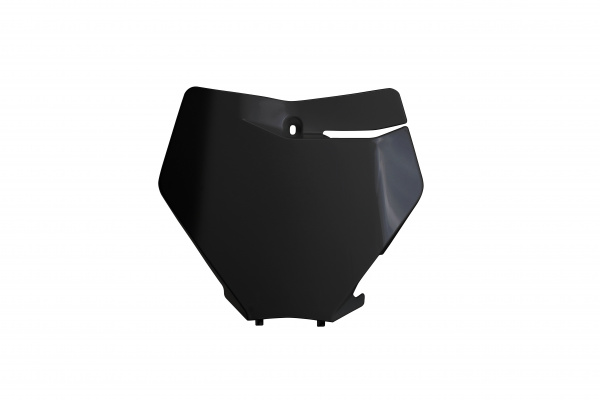 Front Number Plate black for Ktm SX 250/XC 250 - SX 125/XC 125 - SX 150 - SX-F 350/XCF 350 - SX-F 450/XCF 450 - SX-F 250/XCF....