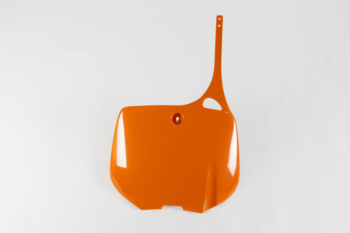 Portanumero anteriore - arancio - Ktm - PLASTICHE REPLICA - KT03024-127 - UFO Plast