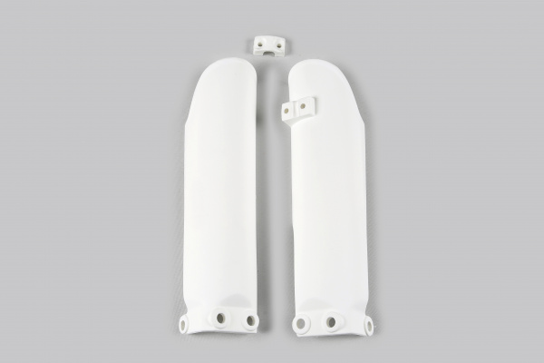 Fork slider protectors - white 047 - Ktm - REPLICA PLASTICS - KT04011-047 - UFO Plast