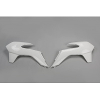 Convogliatori Radiatore bianco per Ktm SX 250/XC 250 - SX 125/XC 125 - EXC 125/XC W125 - SX 150 - EXC 200 - EXC 250/XC W250 ....