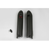 Fork slider protectors + quick starter - black - Ktm - REPLICA PLASTICS - KT04057-001 - UFO Plast