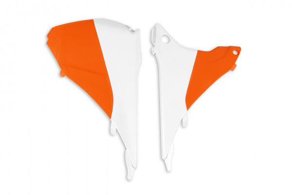 Ricambi misti - bianco-arancio - Ktm - PLASTICHE REPLICA - KT04054-999W - UFO Plast