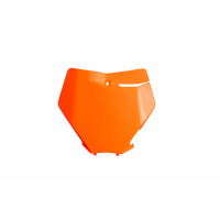Portanumero Anteriore arancio per Ktm SX 250/XC 250 - SX 125/XC 125 - SX 150 - SX-F 350/XCF 350 - SX-F 450/XCF 450 - SX-F 25....