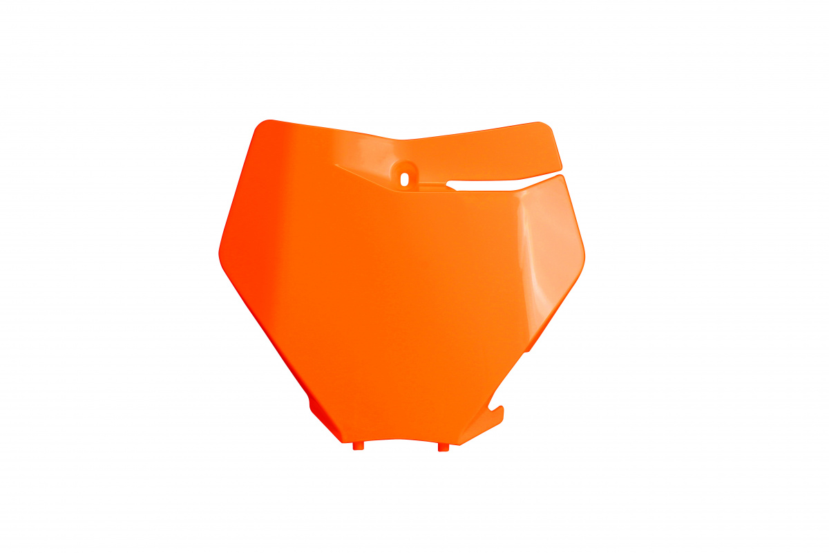 Portanumero Anteriore arancio per Ktm SX 250/XC 250 - SX 125/XC 125 - SX 150 - SX-F 350/XCF 350 - SX-F 450/XCF 450 - SX-F 25....