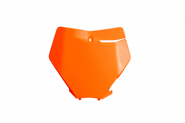 Portanumero anteriore - arancio - Ktm - PLASTICHE REPLICA - KT04094-127 - UFO Plast