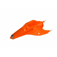Parafango Posteriore arancio per Ktm SX 65 (2016-23) - PLASTICHE REPLICA - KT04072-127 - Ufo Plast