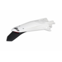 Parafango posteriore / Enduro LED - bianco - Ktm - PLASTICHE REPLICA - KT04097-047 - UFO Plast