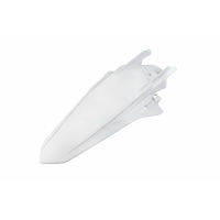 Parafango posteriore / Con attacchi - bianco - Ktm - PLASTICHE REPLICA - KT05002-047 - UFO Plast