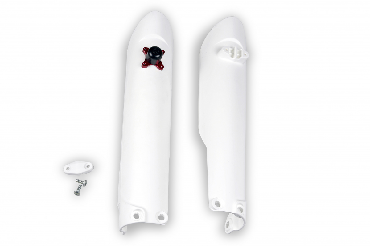 Parasteli + Quick Starter bianco 20-25 per Ktm SX 250/XC 250 - SX 125/XC 125 - SX 150 - SX-F 350/XCF 350 - SX-F 450/XCF 450 ....