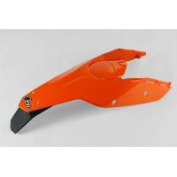 Parafango posteriore / Enduro LED - arancio - Ktm - PLASTICHE REPLICA - KT03097-127 - UFO Plast