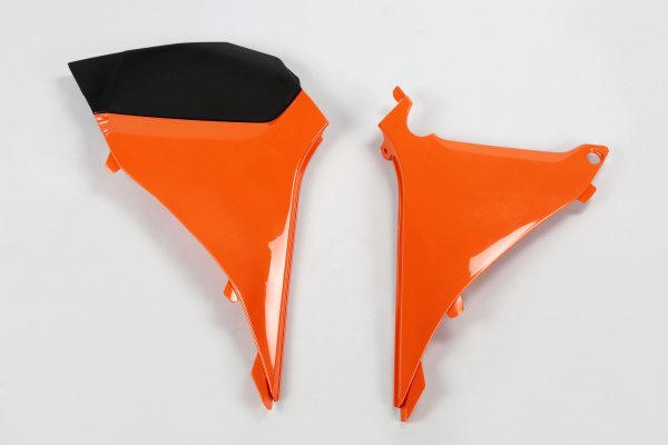 Mixed spare parts / Airbox cover - orange 127 - Ktm - REPLICA PLASTICS - KT04026-127 - UFO Plast