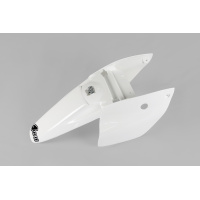 Parafango posteriore / Con fiancatine - bianco - Ktm - PLASTICHE REPLICA - KT03073-047 - UFO Plast