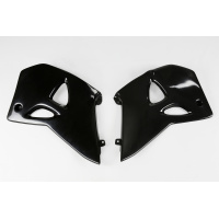 Radiator Covers black for Ktm EXC 400 (1999) - EXC 620 (1999) - SX 400 (2000) - SX 620 (1999) - REPLICA PLASTICS - KT03044-00...