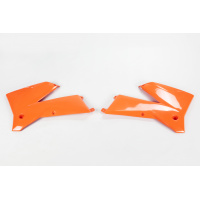 Radiator covers - orange 127 - Ktm - REPLICA PLASTICS - KT03084-127 - UFO Plast