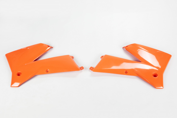 Radiator Covers orange for Ktm SX 250/XC 250 - SX 125/XC 125 - EXC 125/XC W125 - EXC 200 - EXC 250/XC W250 - EXC-F 250/XCF W....