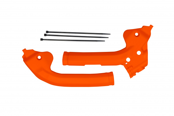 Mixed spare parts / Frame guard - orange 127 - Ktm - REPLICA PLASTICS - KT04089-127 - UFO Plast