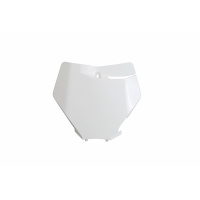 Portanumero Anteriore bianco per Ktm SX 250/XC 250 - SX 125/XC 125 - SX 150 - SX-F 350/XCF 350 - SX-F 450/XCF 450 - SX-F 250....