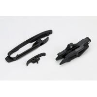 Chain Guide + Swingarm Chain Slider black for Ktm SX 250/XC 250 - SX 125/XC 125 - SX 150 - SX-F 350/XCF 350 - SX-F 450/XCF 4....