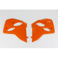 Convogliatori Radiatore arancio per Ktm EXC 380 - EXC 400 - EXC 620 - SX 380 - SX 400 - SX 620 - PLASTICHE REPLICA - KT03036-...