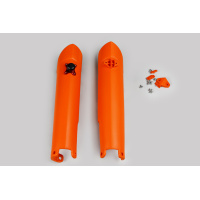 Fork Slider Protector + Quick Starter orange for Ktm SX 250/XC 250 - SX 125/XC 125 - SX 144 - SX 150 - SX-F 450/XCF 450 - SX....