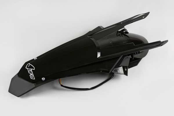 Rear fender / Enduro LED - black - Ktm - REPLICA PLASTICS - KT04070-001 - UFO Plast