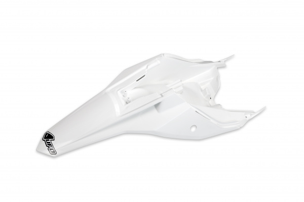 Rear Fender white for Ktm SX 65 (2016-23) - REPLICA PLASTICS - KT04072-047 - Ufo Plast