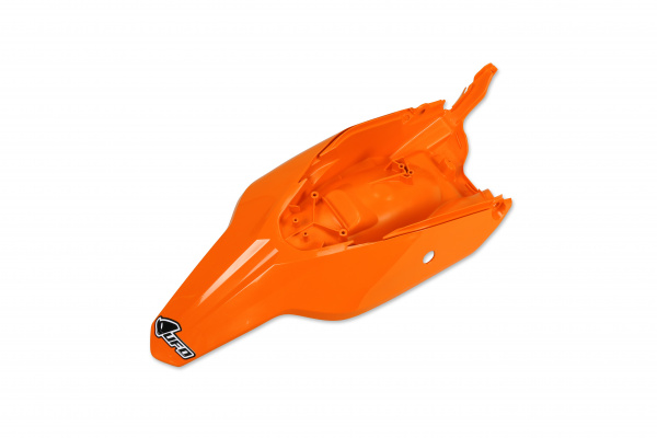 Rear fender - orange 127 - Ktm - REPLICA PLASTICS - KT04010-127 - UFO Plast