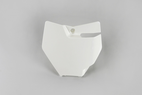 Portanumero anteriore - bianco - Ktm - PLASTICHE REPLICA - KT04087-047 - UFO Plast