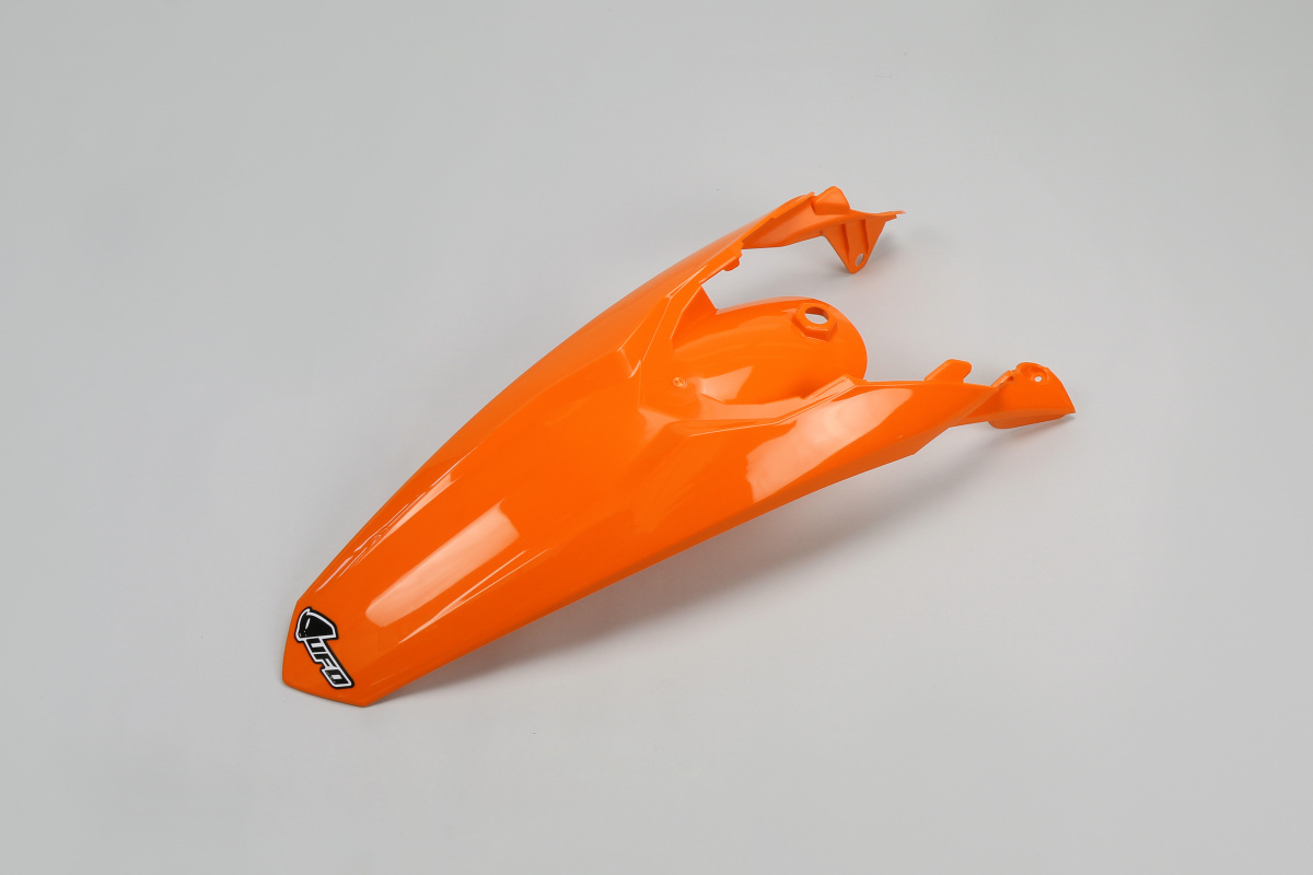 Rear Fender orange for Ktm EXC 125/XC W125 - EXC 250/XC W250 - EXC-F 250/XCF W250 - EXC 300/XC W300 - EXC-F 350/XCF W350 - E....