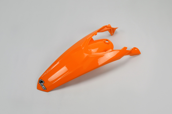 Parafango posteriore / Con attacchi - arancio - Ktm - PLASTICHE REPLICA - KT04032-127 - UFO Plast