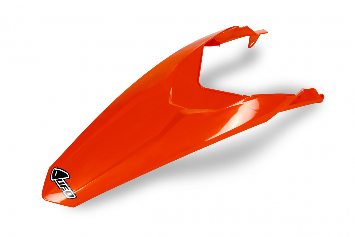 Parafango Posteriore arancio fluoro per Ktm SX 85 (2013-17) - PLASTICHE REPLICA - KT04045-FFLU - Ufo Plast