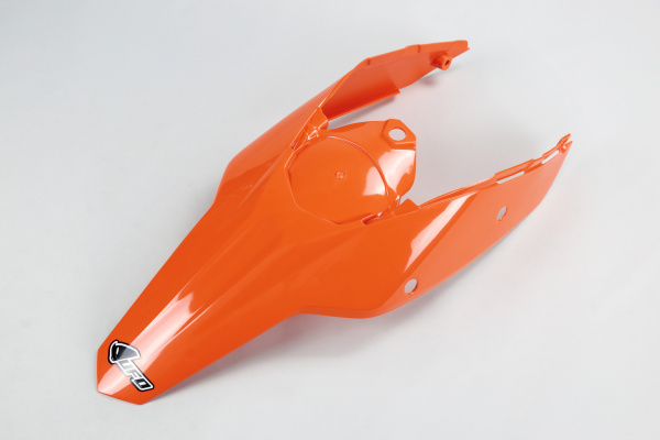 Parafango posteriore - arancio - Ktm - PLASTICHE REPLICA - KT04021-127 - UFO Plast