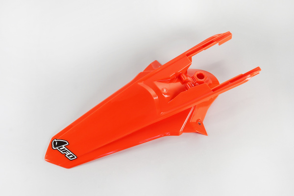 Parafango posteriore - arancio fluo - Ktm - PLASTICHE REPLICA - KT04084-FFLU - UFO Plast