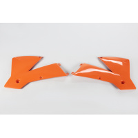 Convogliatori Radiatore arancio per Ktm SX 250/XC 250 - SX 125/XC 125 - EXC 125/XC W125 - EXC 200 - EXC 250/XC W250 - EXC-F ....