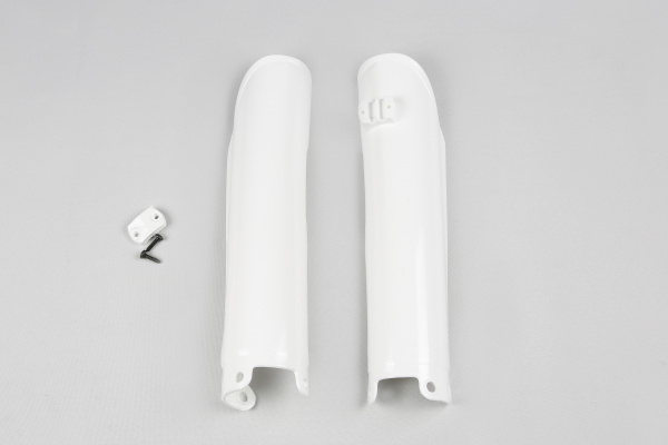 Fork slider protectors - white 047 - Ktm - REPLICA PLASTICS - KT03064-047 - UFO Plast