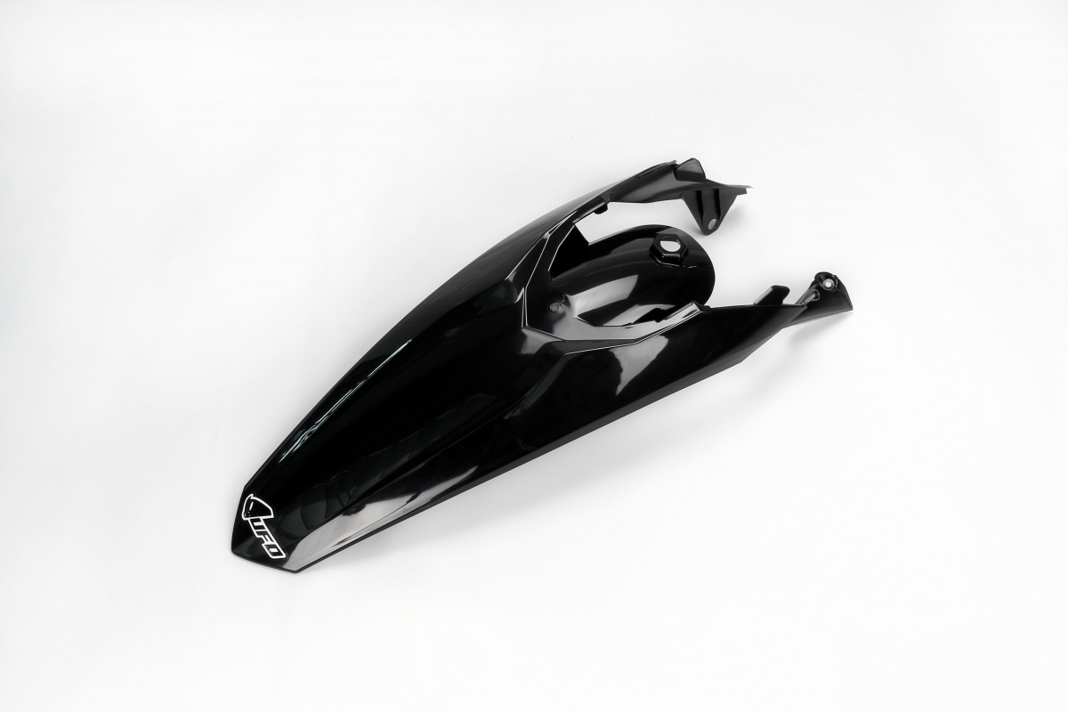 Rear Fender black for Ktm EXC 125/XC W125 - EXC 250/XC W250 - EXC-F 250/XCF W250 - EXC 300/XC W300 - EXC-F 350/XCF W350 - EX....