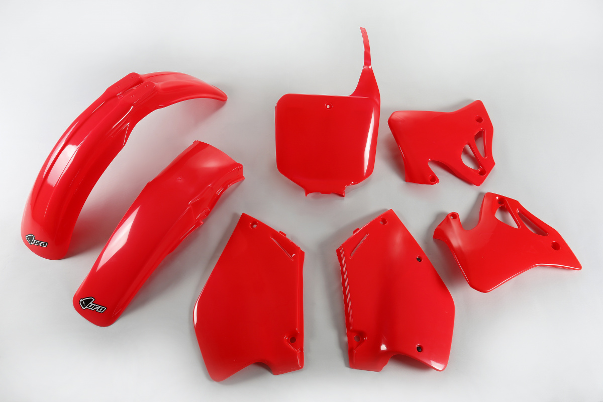 Kit Plastiche rosso per Honda CR 125 (1995-97) - CR 250 (1995-96) - PLASTICHE REPLICA - HOKIT095-067 - Ufo Plast