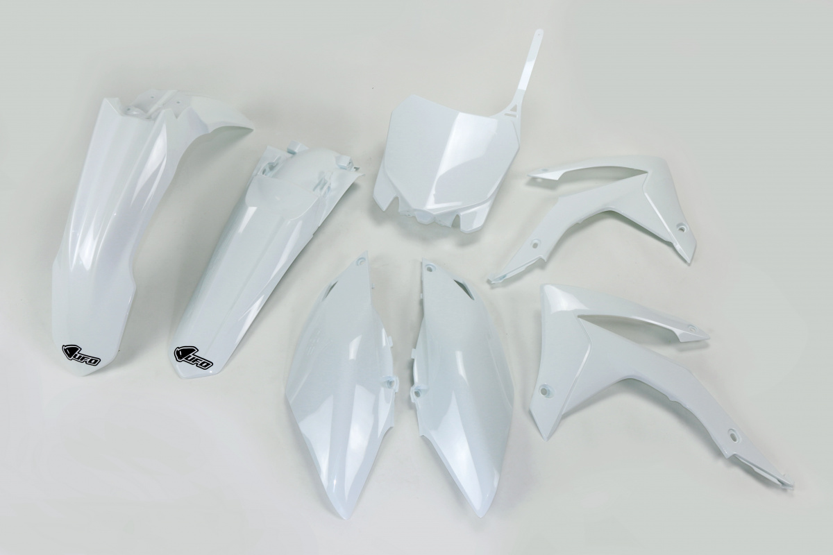 Plastic kit Honda - white 041 - REPLICA PLASTICS - HOKIT116-041 - UFO Plast