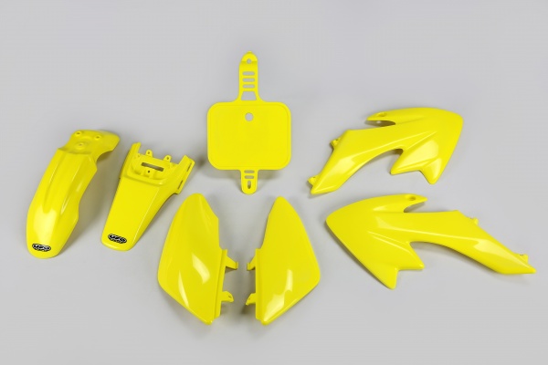Kit plastiche Honda - giallo - PLASTICHE REPLICA - HO36004-102 - UFO Plast