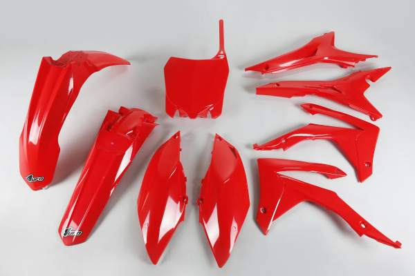 Plastic kit Honda - red 070 - REPLICA PLASTICS - HOKIT122-070 - UFO Plast