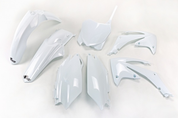 Plastic kit / No USA Honda - white 041 - REPLICA PLASTICS - HOKIT114-041 - UFO Plast