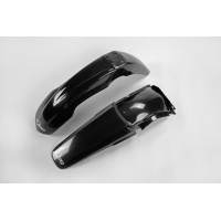 Kit Parafanghi nero per Honda CR 125 (2004-07) - CR 250 (2004-07) - PLASTICHE REPLICA - HOFK102-001 - Ufo Plast Kit Parafanghi nero per Honda CR 125 (2004-07) - CR 250 (2004-07) - PLASTICHE REPLICA - HOFK102-001 - Ufo Plast