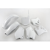Kit Plastiche bianco per Honda CR 125 (1995-97) - CR 250 (1995-96) - PLASTICHE REPLICA - HOKIT095-041 - Ufo Plast Kit Plastiche bianco per Honda CR 125 (1995-97) - CR 250 (1995-96) - PLASTICHE REPLICA - HOKIT095-041 - Ufo Plast